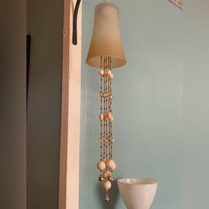 Frosted Amber Glass Chime